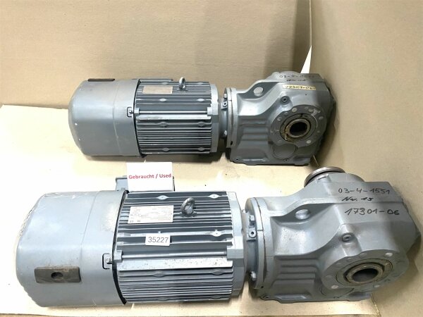 SEW 5,5 Kw 44 min Getriebemotor KH77/T DRS132S4BE11/TH Gearbox