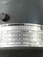 SEW 0,55 KW 59 min Getriebemotor R37 DT80K4/BMG/TH/VS Gearbox