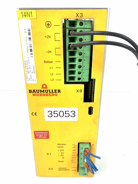 Baumüller BVG3-35-31-B-003 Einbau-Gleichrichtergerät