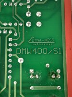 DYNA-MESS DMW400/S1 Board Karte