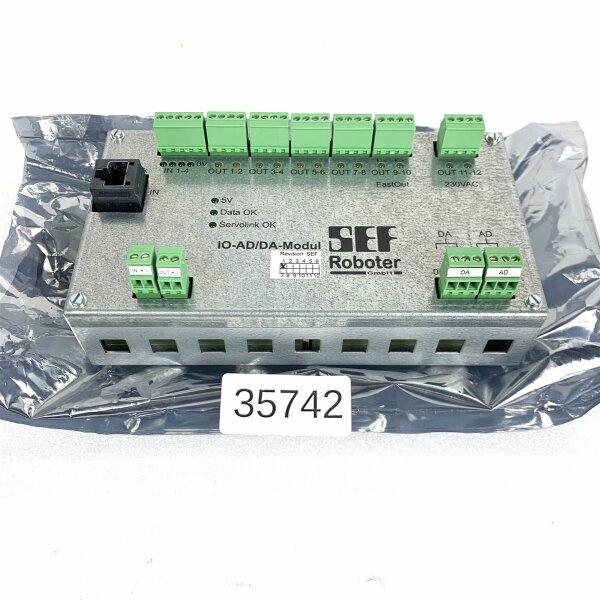 SEF Roboter IO-AD/DA-Modul