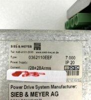 SIEB + MEYER 0362110EEF Power Supply