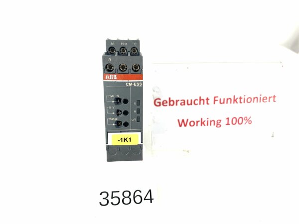 ABB CM-ESS CM-ESS.1S 1SVR730831R1300 Spannungsüberwachungsgerät Relais