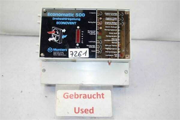 ANTEK Antriebstechnik Economatic 500 Drehzahlregler Wco 500/600WU : 220V