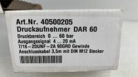 teko 40500205 Druckaufnehmer Drucksensor DAR 60