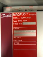 Danfoss MiAGFLO flowmeter Signal converter MAG 1000