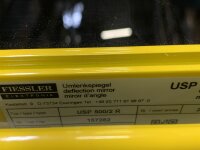 FIESSLER ULVT E 500/2R 157225 Empfänger USP 500/2 R 157282 Sicherheitslichtschranke