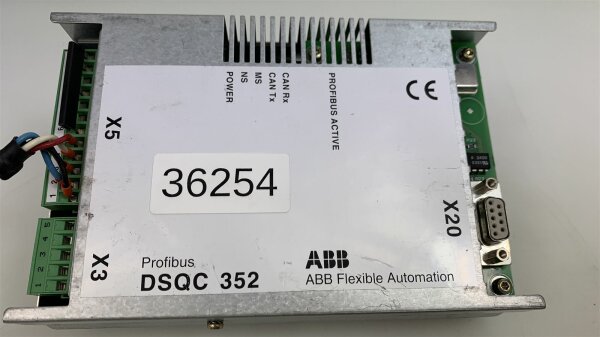 ABB Flexible Automation Profibus DSQC 352 3HNE 00009-1/07