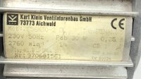 Karl Klein ENG3-2 Niederdruckventilator Radialventilator...