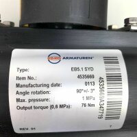 EBRO ARMATUREN EB5.1 SYD 4535669 Pneumatischer...