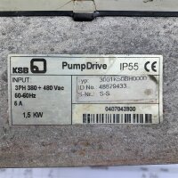 KSB Pumpdrive IP55 3001K50BH0000 Frequenzumrichter...