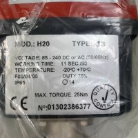 landefeld KH 20 ELI 220 Elektr. Messing-Kugelhahn