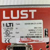 LUST LTi CDA32.004,C1.4,H05 Frequenzumrichter 0,75 kW