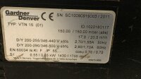 Gardner Denver VTN 15 Oilless Vakuumpumpe Vakuum Pumpe 1022180117