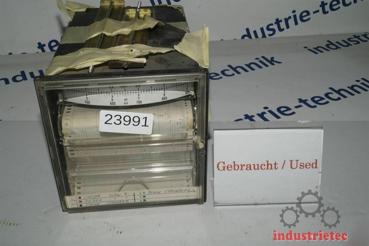 JUMO PS6d-44/4.4.fp.FK12 Linienschreiber, 150,00