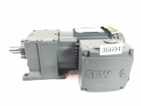 SEW 0,37 KW 224 min Getriebemotor R17 DRS71S4/IS/TH Gearbox
