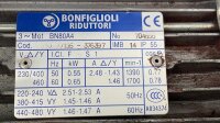 Bonfiglioli Riduttori 0,55KW 99min Getriebemotor BN80A4...