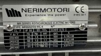 NERIMOTORI 1,1 KW 930 min Elektromotor Drehstrommotor...