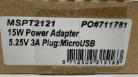 AC/DC ADAPTER Q15BV-05253000 15W Power Adapter MSPT2121