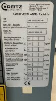 REITZ MXE 080-002830-00 Radialventilator Ventilator Gebläse 28m³/min