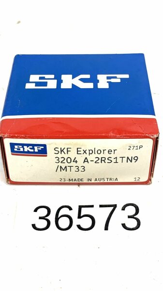 SKF Explorer 3204 A-2RS1TN9/MT33 Schrägkugellager Kugellager