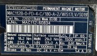 Indramat MAC112B-0-PD-4-C/180-A-2/WI517LV/S019 Perm....
