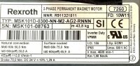 Rexroth MSK101D-0300-NN-M2-AG2-RNNN Perm. Magnet Motor...