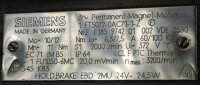 Siemens 1 FT5072-0AC71-1-Z Perm. Magnet Motor Servomotor