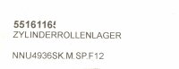KRW NNU4936´SK.M.SP.F12 Zylinderrollenlager 55161165