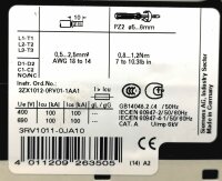 Siemens SIRIUS 3RV1011-0JA10 Motorschutzschalter Schalter