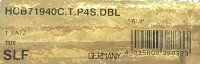SLF HCB71940C.T.P4S.DBL 55507118 Spindellager