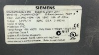 Siemens MICROMASTER 440 6SE6440-2AB11-2AA1...