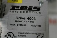 Reis Robotics Drive 4003  Regler Steuergerät  2138602   400VAC 3A  top zustand