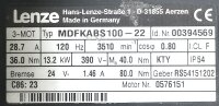 Lenze MDFKABS100-22 Servomotor