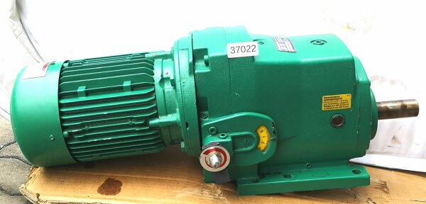 Stöber 2,2 KW  37-156 min R37-2224-220-2 Verstellbarer Getriebemotor