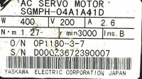 YASKAWA SGMPH-04A1A41D AC Servo Motor