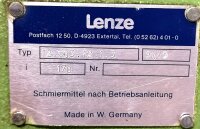 Lenze 0,55KW 165 min Verstellbarergetriebemotor 11.743.03.12  Getriebemotor Gearbox