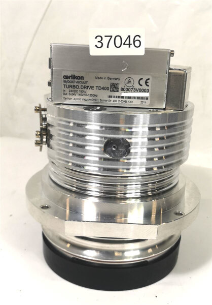 Oerlikon Leybold TURBO.DRIVE TD400 Unterdruckpumpe Pumpe