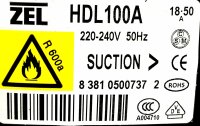 ZEL HDL100A Kompressor Verdichter Kühlkompressor...