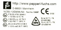 Pepperl + Fuchs NCB2-12GM35-N0 Induktiver Sensor 106287