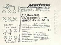 Martens Elektronik MU500-Ex-ia-51-0...
