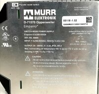 MURR ELEKTRONIK 55118-1.02 Power Supply