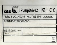 KSB PumpDrive2 PDRV2-001K50M_KSUPBE4P4_00000...