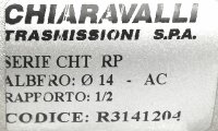 Chiaravalli CHT RP  Getriebe Kegelradgetriebe