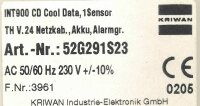 KRIWAN INT900 52G291S23 Temperaturerfassung Datenlogger