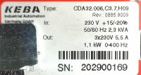 LTI CDA32.006 C3.7 H09 Frequenzumrichter 1,1 KW