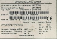 MASTERGUARD D400 D400/58 WLV 3 RFG Power Supply