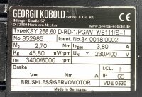 GEORGII KOBOLD KSY 268.60 D-RD-1/PG/WTY/S111/S--1 Servomotor