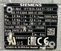 Siemens 1FT7034-5AK71-1CH1 Servomotor