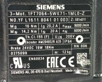 Siemens 1FT7064-5WK71-1ML0-Z Servomtor Gebraucht